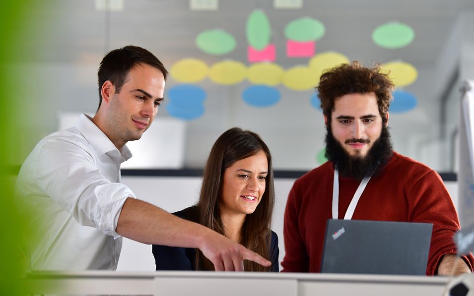 Ein interdisziplinäres Team bei der Arbeit