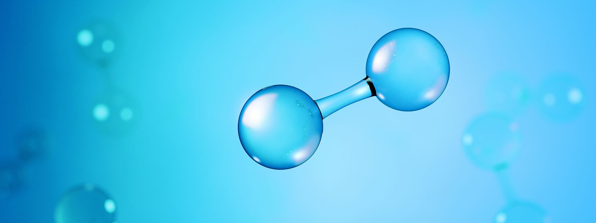 Darstellung von Wasserstoffmolekülen
