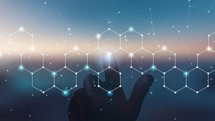 Abstrakte Darstellung einer modular aufgebauten IT-Lösung